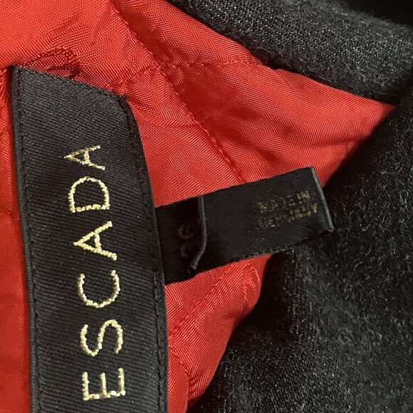 ESCADA Vintage Double-Breasted Women's Size 36 Denim Coat Jacket Made in Germany - Picture 8 of 9